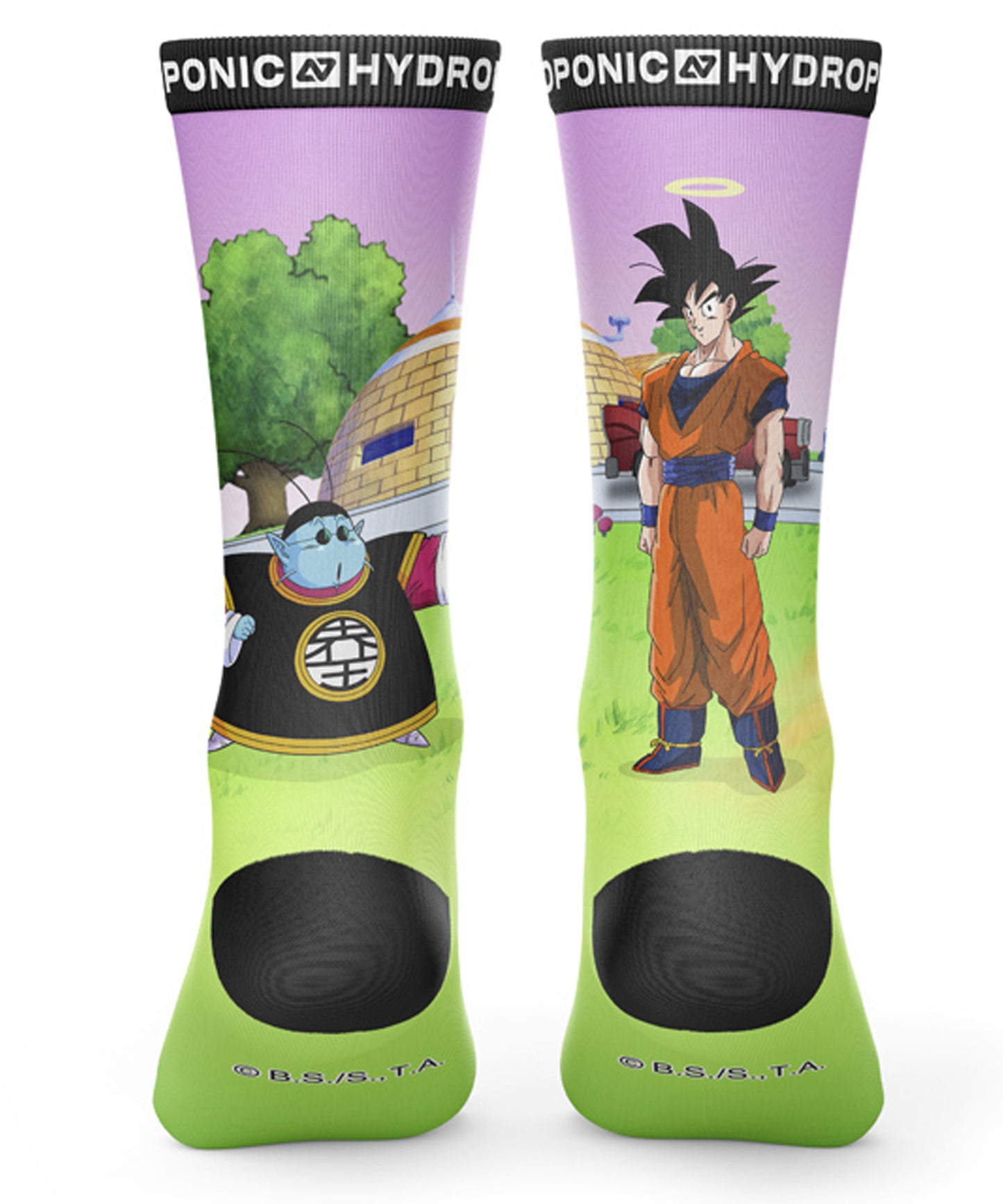 hydroponic-sk-dragon-ball-z-kaio-sama-calcetines-estampados-de-la-serie-dragon-ball-suela de doble densidad-unisex.