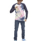 hydroponic-skate-burn-navy-camiseta-para niños-manga-larga-color-tie dye-pequeño logo-hydroponic-en -el-pecho.
