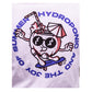 hydroponic-camiseta-para niño-summer-joy-white-manga corta-color blanco-logo hydroponic en el pecho y espalda