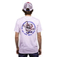 hydroponic-camiseta-para niño-summer-joy-white-manga corta-color blanco-logo hydroponic en el pecho y espalda