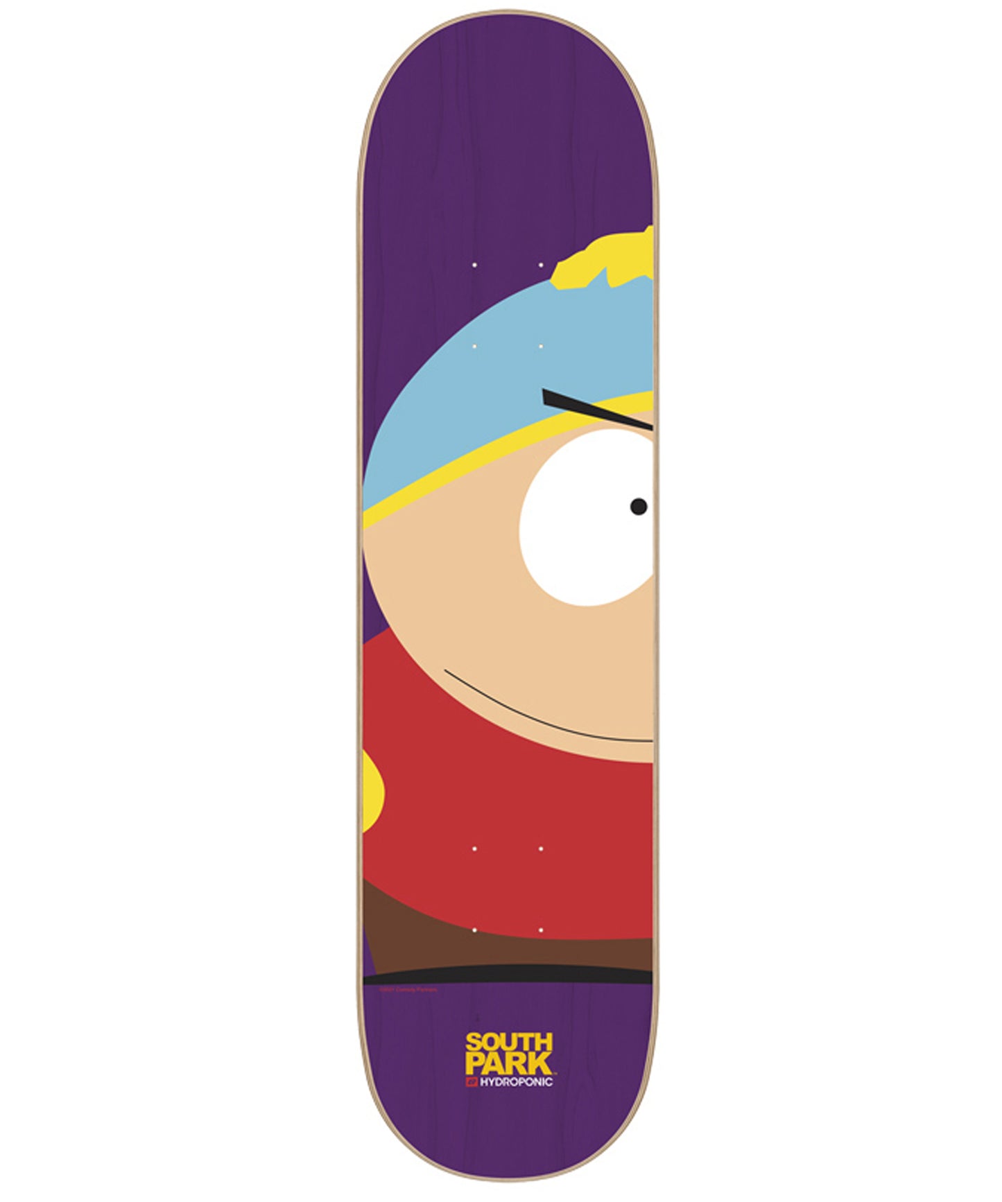 Tabla de skateboard Hydroponic South Park Cartman left de 8"  . Colaboración con la famosa serie South Park