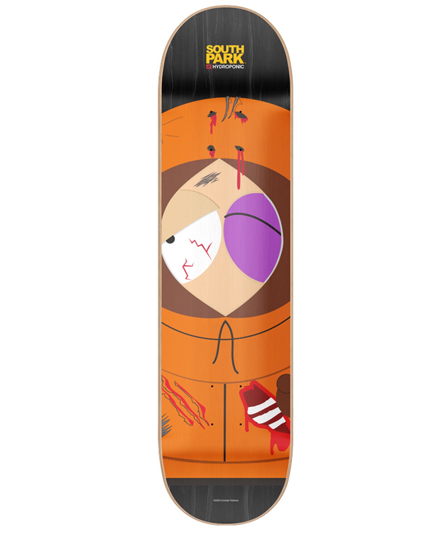 Tabla de skateboard Hydroponic South Park Kenny left de 8" . Colaboración con la famosa serie South Park