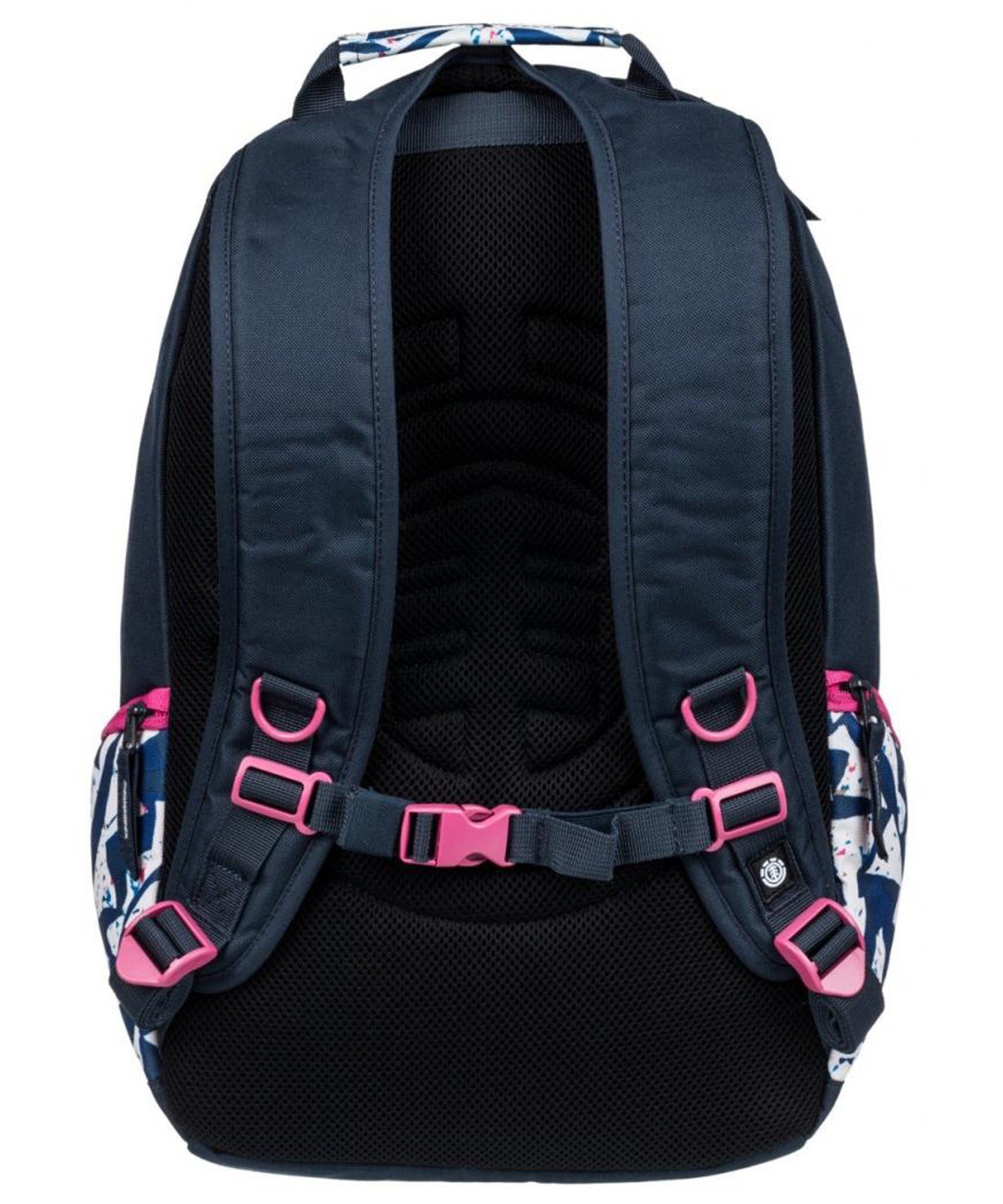 element-mochila-mohave-blue ridge-30l.-abrazaderas para llevar skate-varios bolsillos-impermeable.-cierres de cremallera.