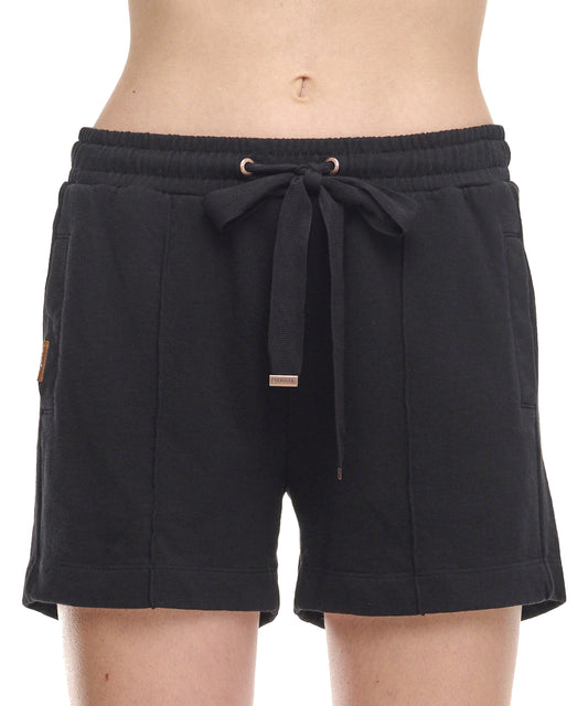 ragwear-pantalones-cortos-mujer-breezzy-color-negro-material-de-chandal-cintura-elástica-con-cordón