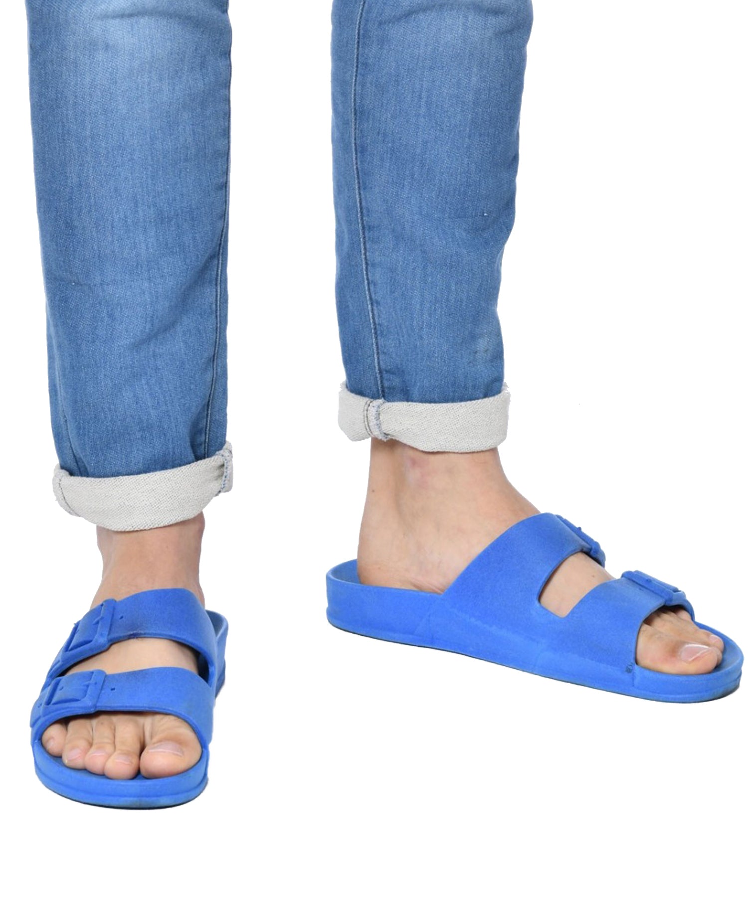 Zapatillas veraniegas Cacatoes-color azul real -frescas,informales ,comodas ,varios modelos y varios colores.