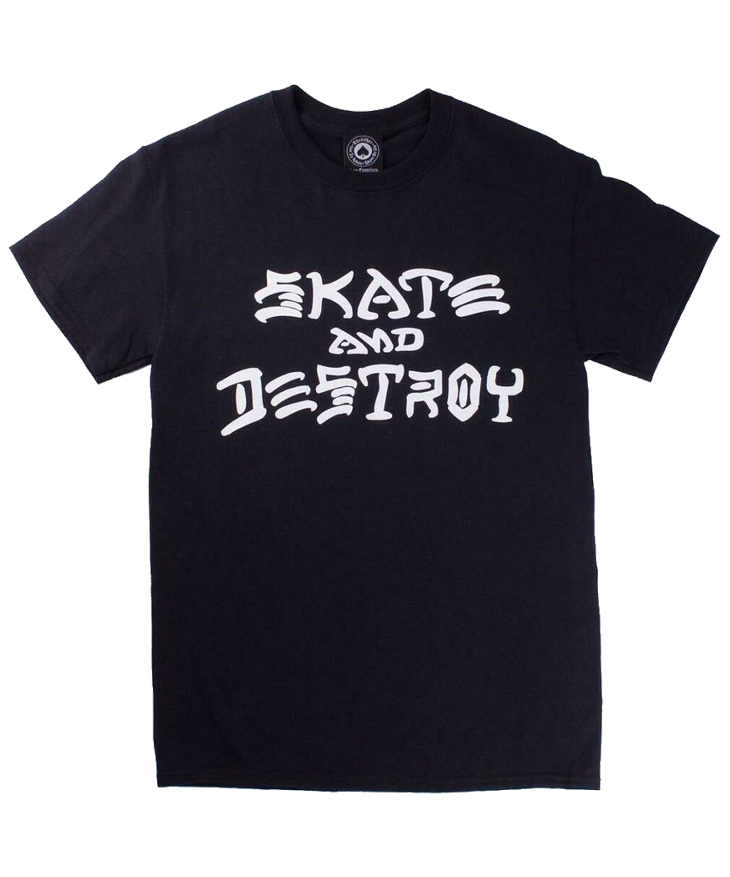 thrasher-camiseta-skate and destroy-La camiseta Thrasher Skate and Destroy-un clásico en el mundo del skate-materiales de buena calidad.