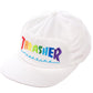 thrasher-caps-rainbow-mag-gorra-ajustable liviana y 100% poliéster-logotipo de Thrasher impreso.
