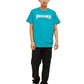 thrasher-godzilla-jade-tee-camiseta-la icónica-camiseta de thrasher-ahora en estilo japonés-algodón 100%-color turquesa