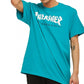 thrasher-godzilla-jade-tee-camiseta-la icónica-camiseta de thrasher-ahora en estilo japonés-algodón 100%-color  turquesa