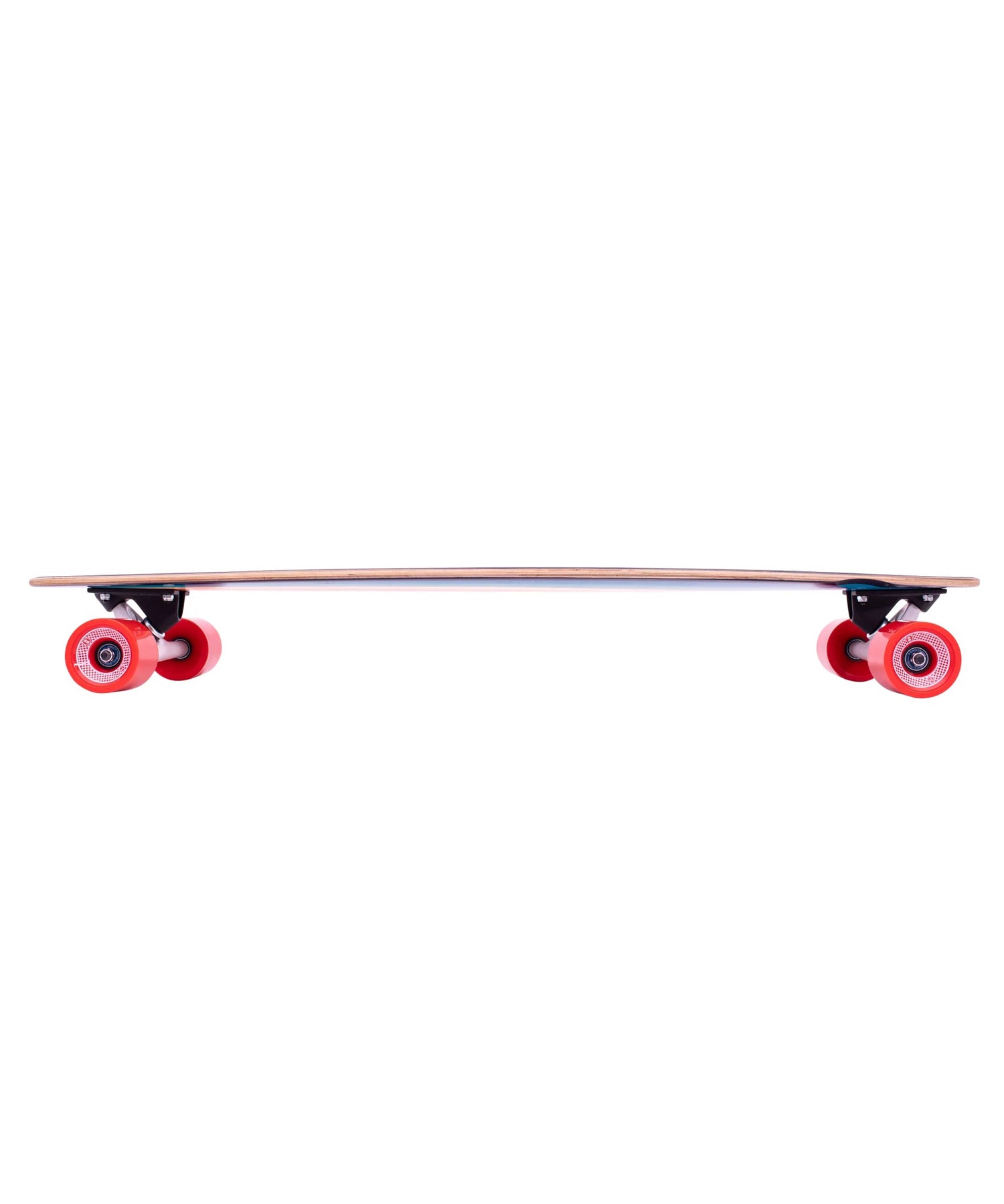 z-flex-surfagogo-longboard-forma pintail-medida 38"-ruedas-ejes-tabla-todo a punto para patinar-ruedas de 69 mm-tabla de 7 capas de arce.